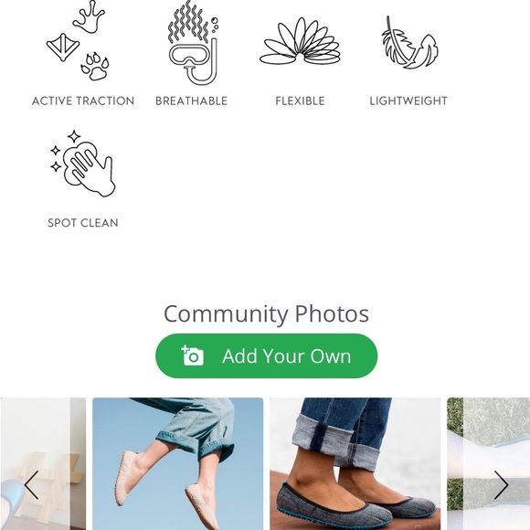 Plae Crosby Dusty Rose Ballet Flats - packable leather minimalist shoes - Picture 7 of 8